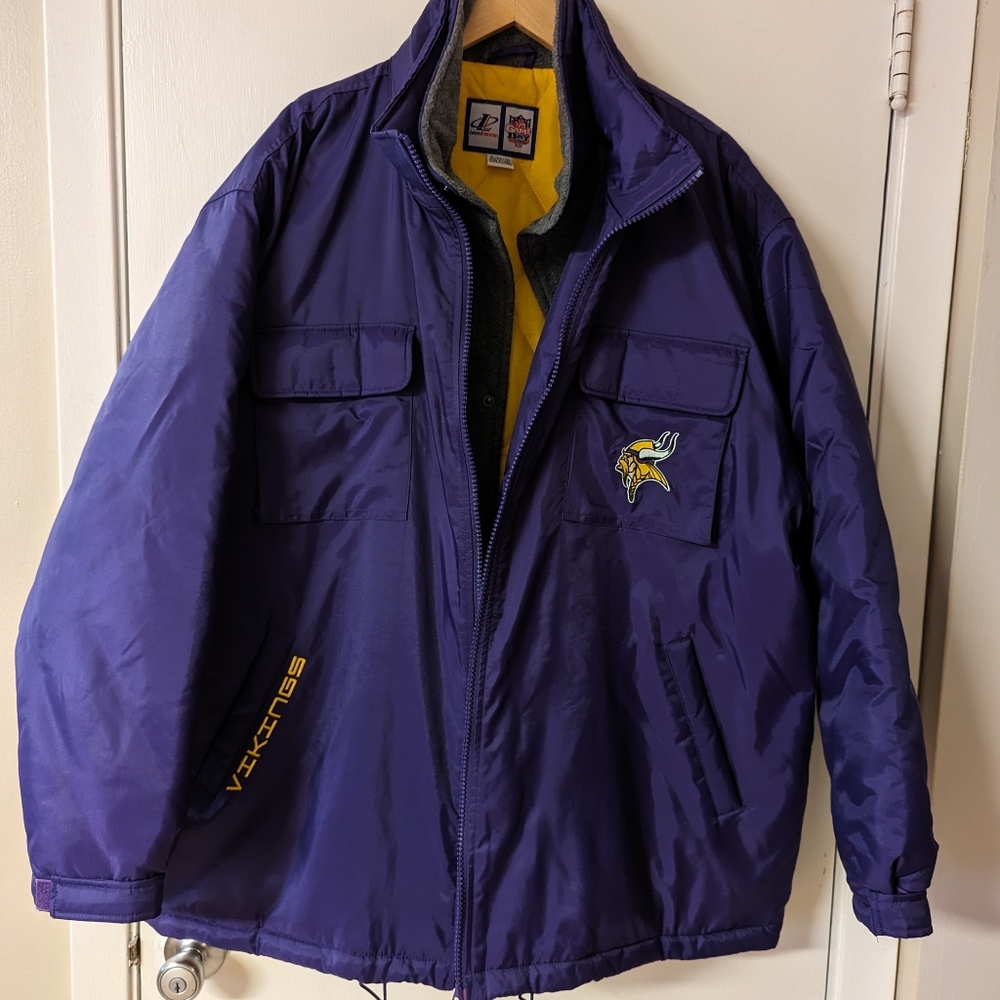 Minnesota Vikings Mens XL Winter Jacket
